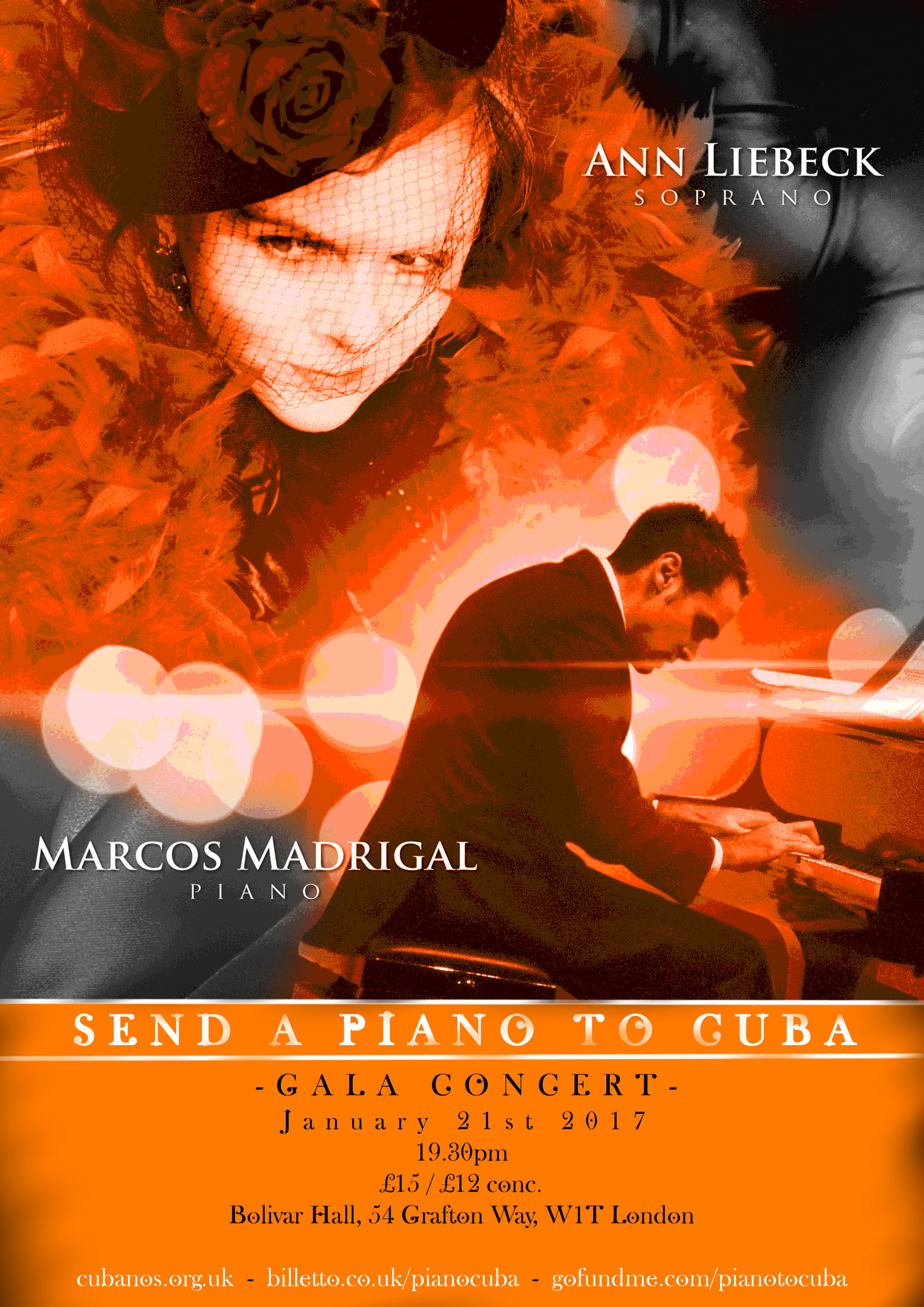 Marcos Madrigal - Send a Piano Cuba