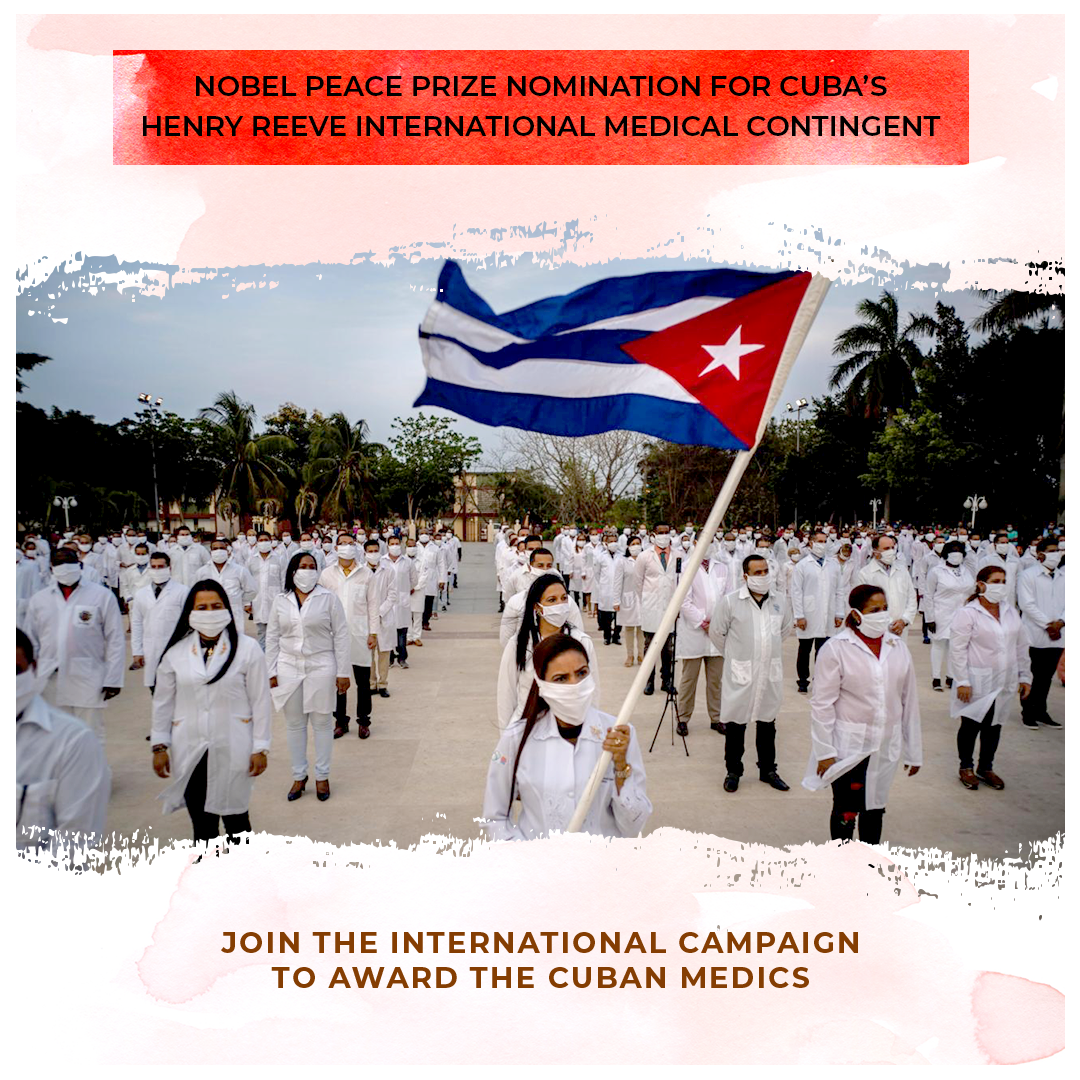 nobel peace prize cuba