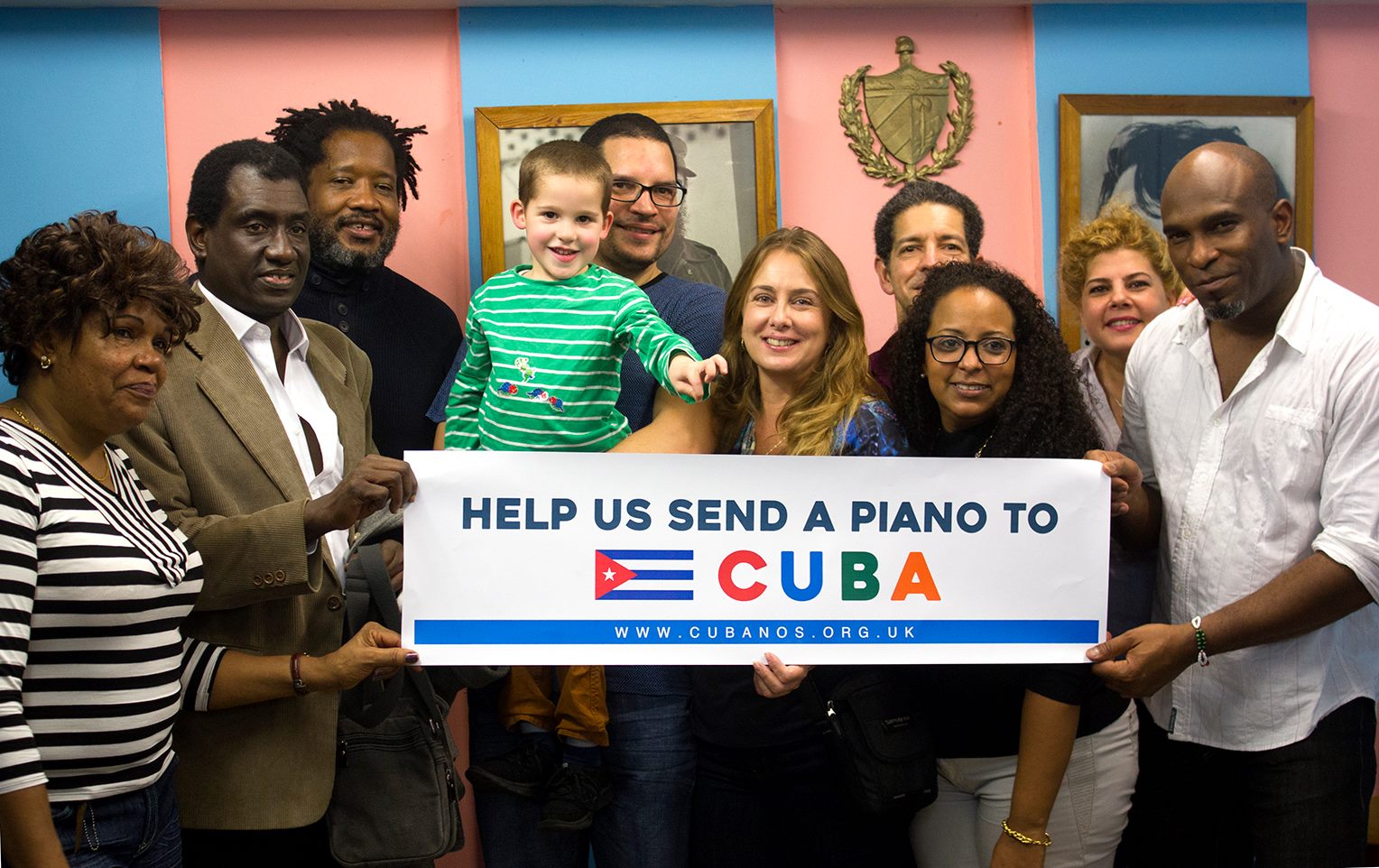 Help us send a piano to Cuba - La organización Cubanos en UK promueve en el Reino Unido la solidaridad de los emigrados con su país natal. (Foto: cubanos.org.uk)