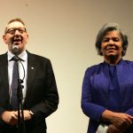 Esther Armenteros y Len McCluskey