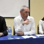 Lord John Hutton en La Habana durante un encuentro entre empresarios británicos y cubanos. Foto: Alberto Borrego.