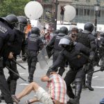 Police brutality in Spain